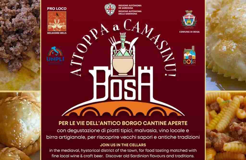 Attoppa a camasinu Bosa 2025, manifesto con data, programma e orari | In Sardegna con Dani