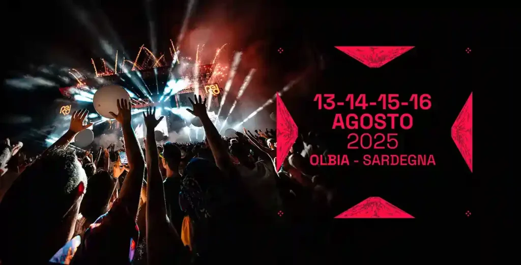 Red Valley Festical 2025 a Olbia, manifesto con fate, line up, orari esibizioni cantanti | In Sardegna con Dani