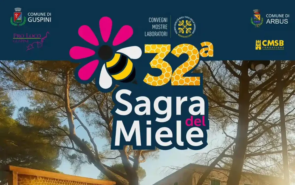 Sagra del miele 2025 a Montevecchio, manifesto con date, programma e orari eventi In Sardegna con Dani