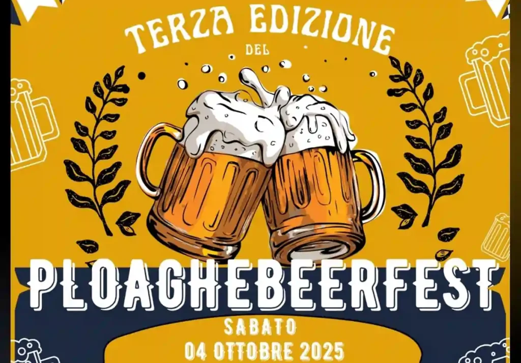 Ploaghe Beer Fest 2025, manifesto con data, programma e orari degustazioni | In Sardegna con Dani