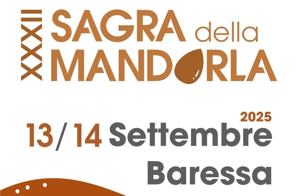 Sagra della mandorla Baressa 2025, manifesto con date, programma e orari | In Sardegna con Dani