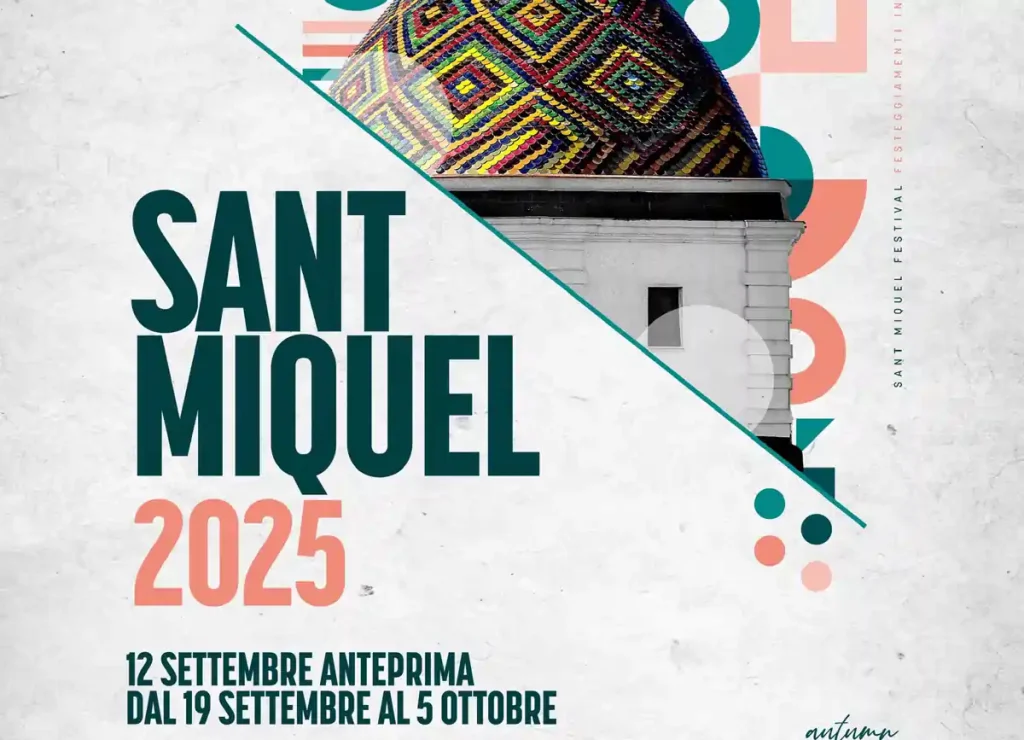Sant Miquel Alghero 2025, manifesto con date e programma, orari eventi | In Sardegna con Dani