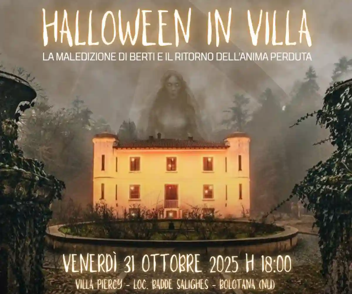 Halloween in Villa (Piercy) a Bolotana: ecco il programma completo del 31 ottobre 2025!