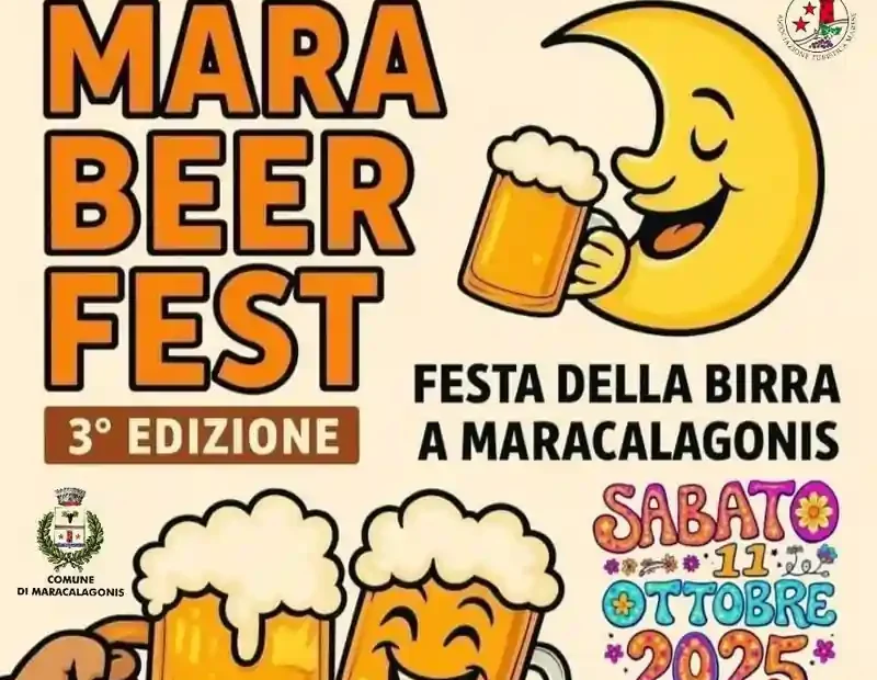 Mara Beer Fest 2025, manifesto con date, programma e orari degustazioni | In Sardegna con Dani