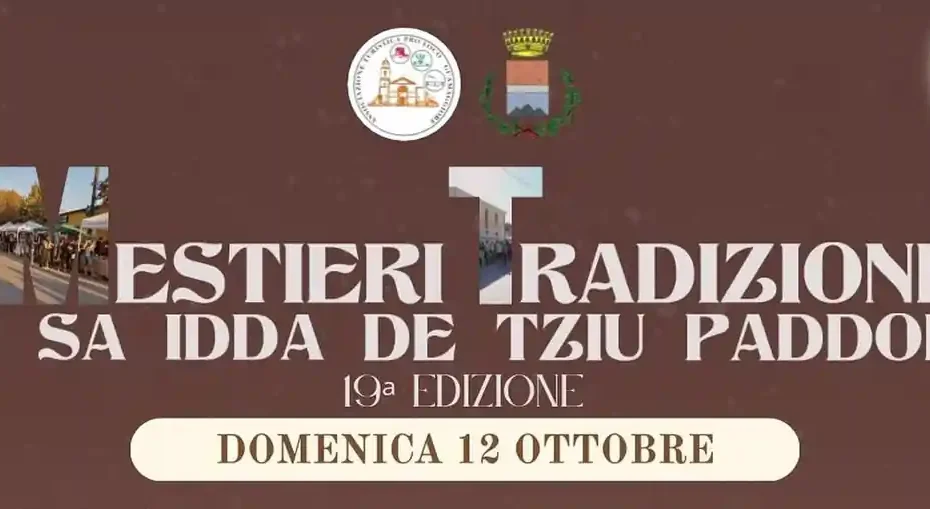 Mestieri e sapori tziu paddori Guamaggiore 2025, manifesto con date, programma e orari di eventi e degustazioni | In Sardegna con Dani