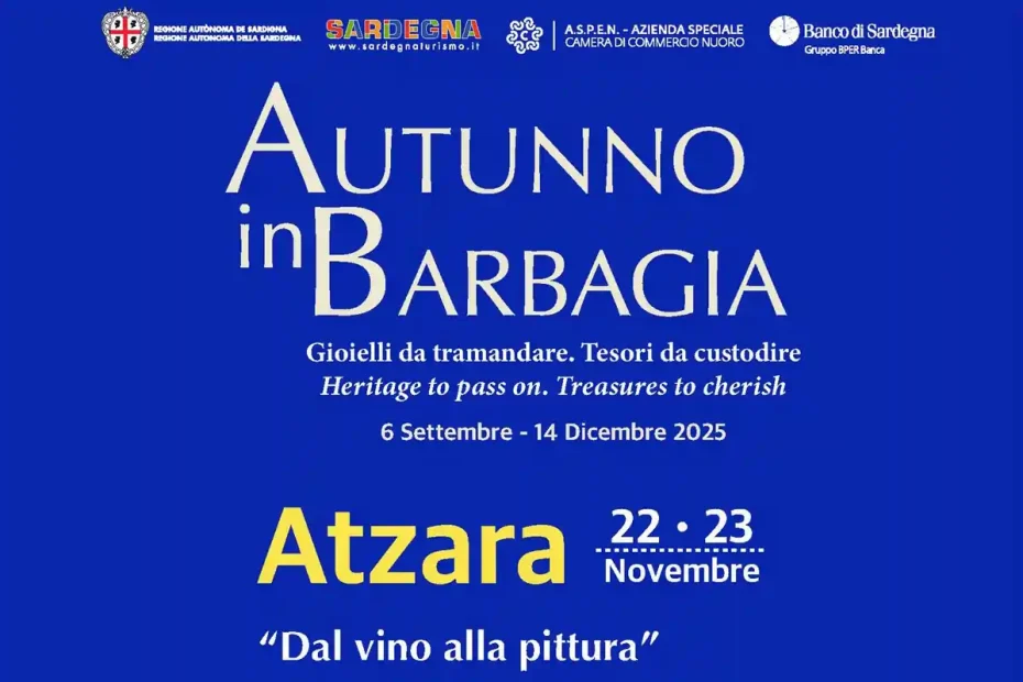 Autunno in Barbagia 2025 ad Atzara