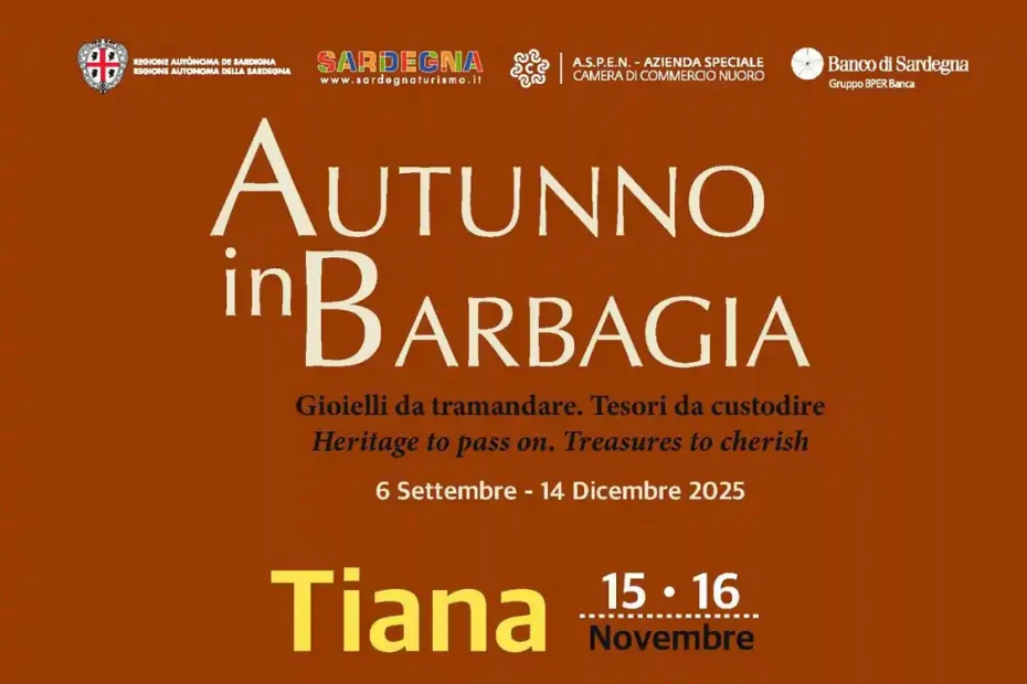 Autunno in Barbagia 2025 a Tiana