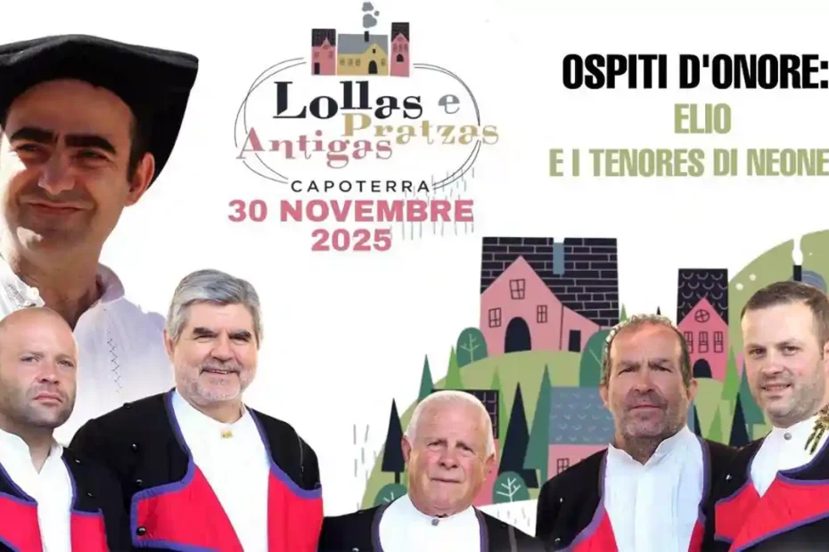 Lollas e Pratzas Antigas Capoterra 2025, programma, data e orari eventi | In Sardegna con Dani