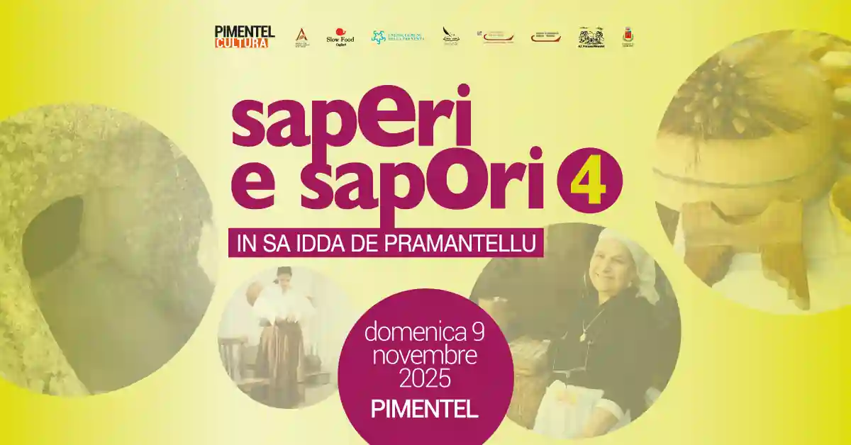 Saperi e Sapori 2025 a Pimentel: ecco il programma completo del 9 novembre 2025!