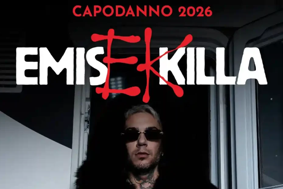 Capodanno Nuoro 2026, con il concerto di Emis Killa (manifesto) | In Sardegna con Dani