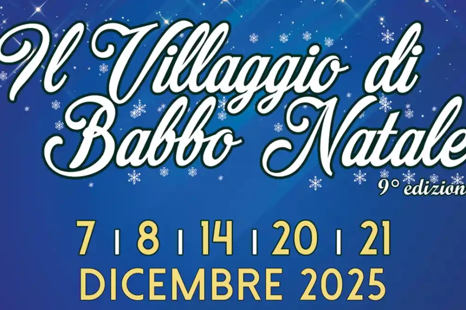 Il Villaggio di Babbo Natale a Tratalias 2025