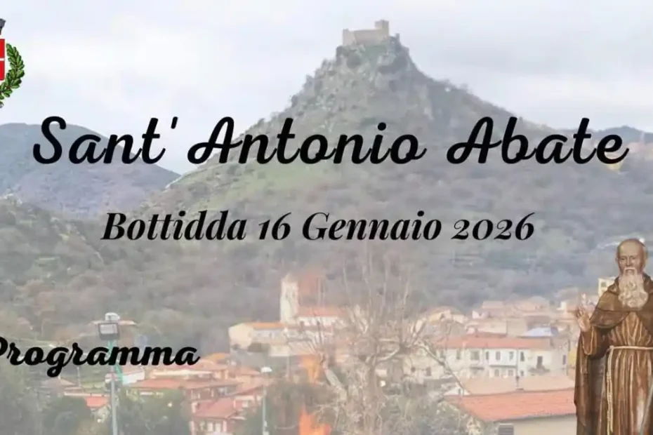 Fuoco di Sant'Antonio Bottidda 2026