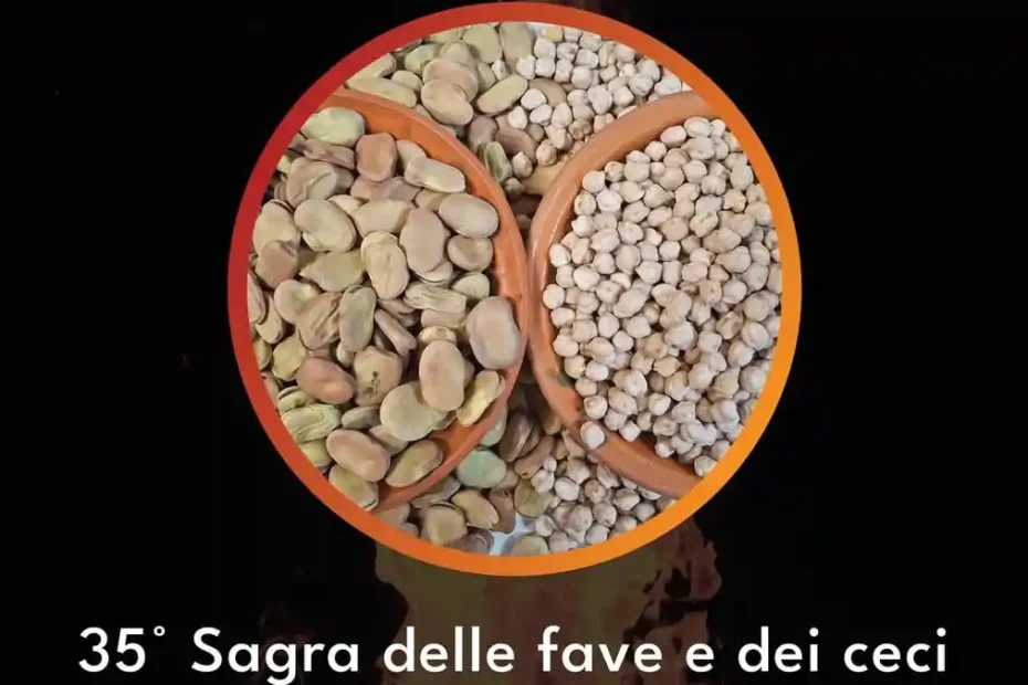 Sagra delle fave e dei ceci Ollastra 2026, manifesto con data | In Sardegna con Dani