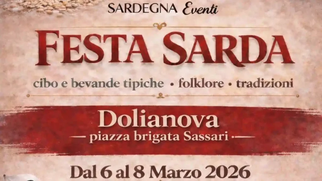 Festa Sarda Dolianova 2026, manifesto con le date ufficiali | In Sardegna con Dani
