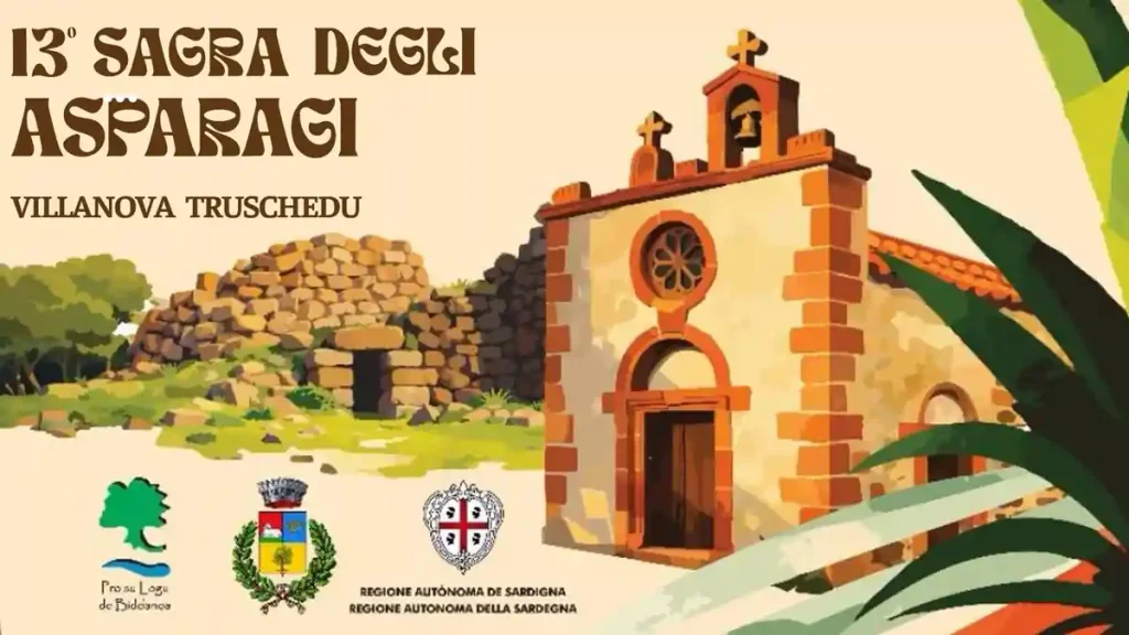 Sagra asparagi Villanova Truschedu 2026, manifesto con la data ufficiale | In Sardegna con Dani