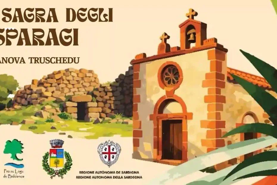 Sagra asparagi Villanova Truschedu 2026, manifesto con la data ufficiale | In Sardegna con Dani