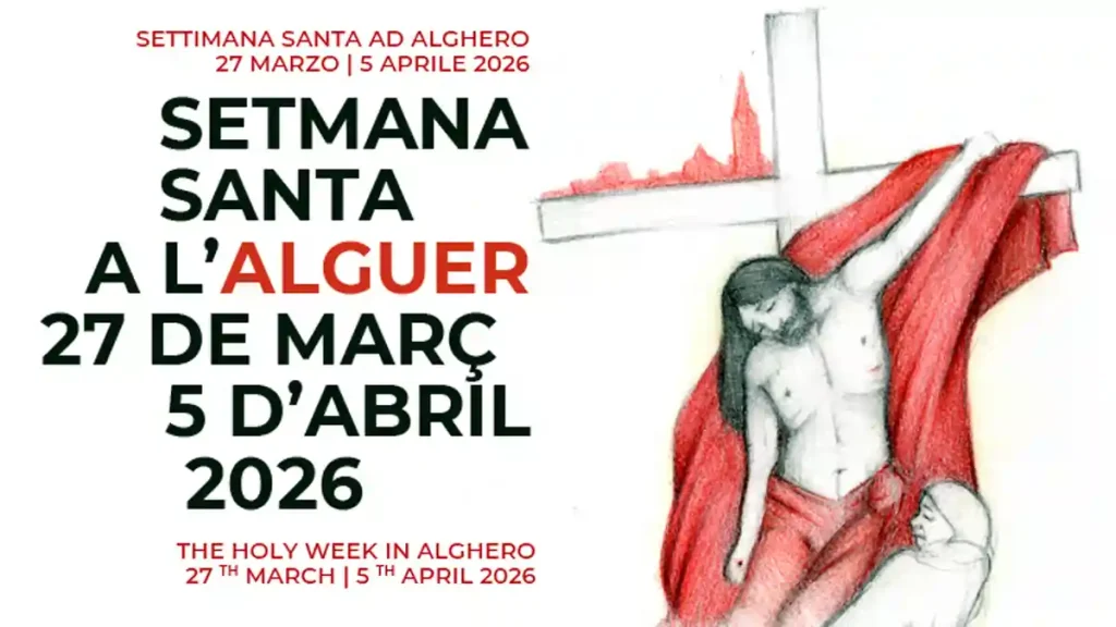Settimana Santa Alghero 2026, manifesto con le date ufficiali | In Sardegna con Dani