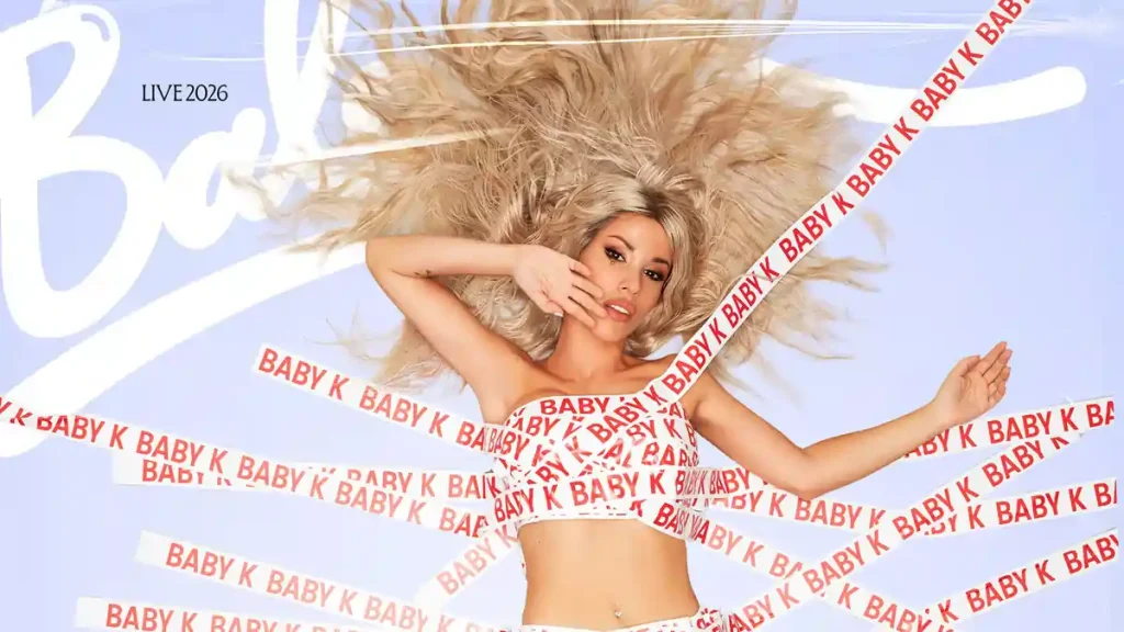 Baby K in concerto ad Arborea per i festeggiamenti del SS Redentore 2026 (manifesto) | In Sardegna con Dani