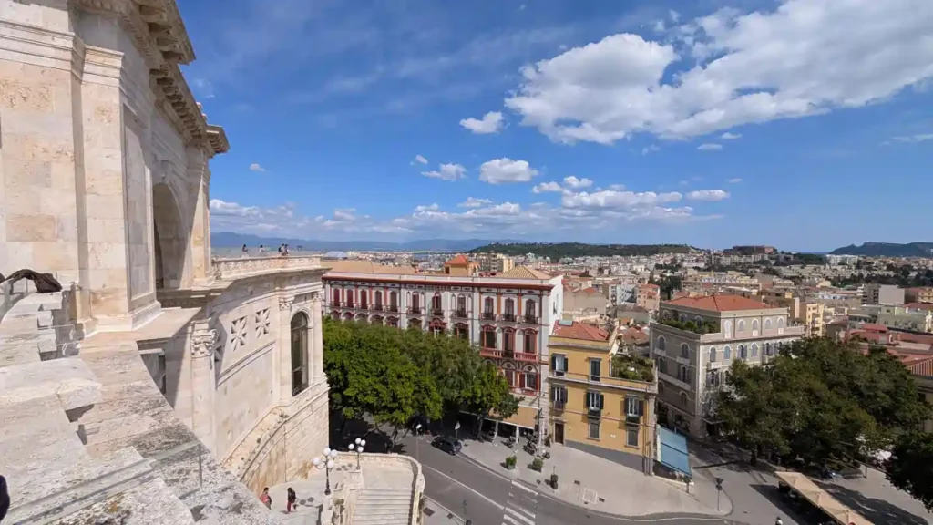 Eventi del weekend a Cagliari con Monumenti Aperti. Panorama dal Bastione di Saint Remy | In Sardegna con Dani