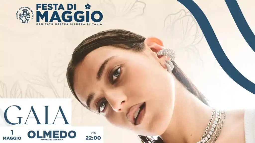 Festa di Maggio Olmedo 2026, ci sarà Gaia per festeggiare Nostra Signora di Talia | In Sardegna con Dani