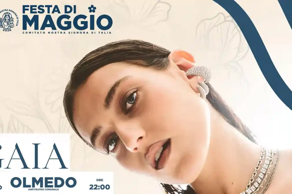 Festa di Maggio Olmedo 2026, ci sarà Gaia per festeggiare Nostra Signora di Talia | In Sardegna con Dani
