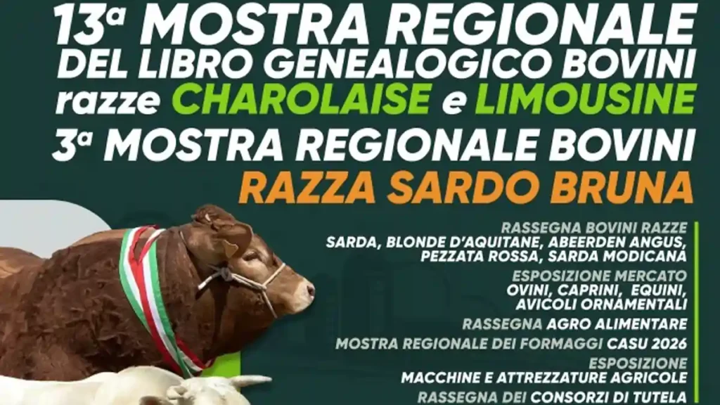 Ozieri Fiere 2026, manifesto con date e programma | In Sardegna con Dani