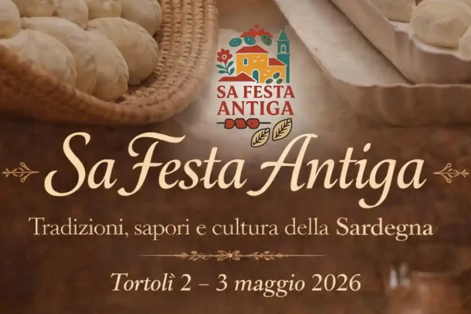 Sa Festa Antiga aTortolì per la Primavera nel cuore della Sardegna, manifesto con le date ufficiali | In Sardegna con Dani