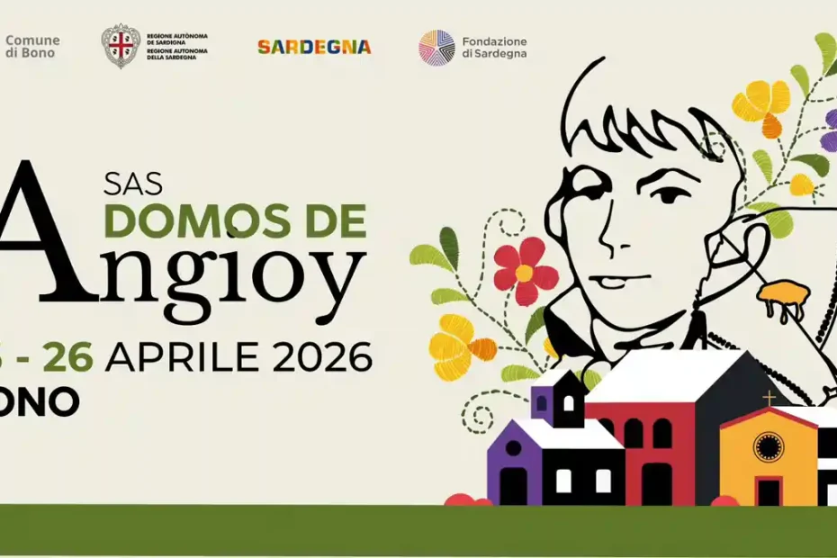 Sas Domos de Angioy Bono 2026, manifesto con le date ufficiali dell'evento | In Sardegna con Dani