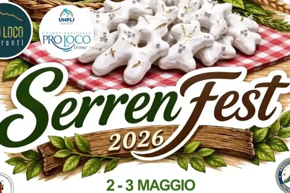 Serrent Fest 2026 a Serrenti, estratto del manifesto ufficiale con le date | In Sardegna con Dani