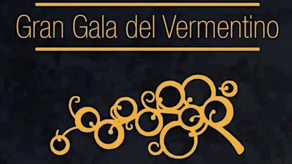 Gran Galà del Vermentino 2026, estratto del manifesto con il logo dell'evento enologico | In Sardegna con Dani