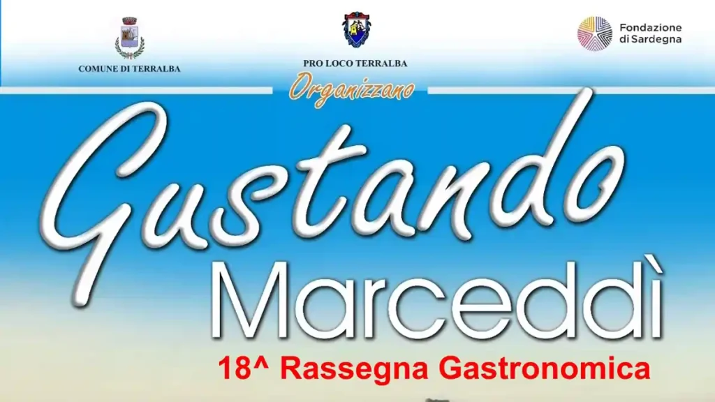 Gustando Marceddì 2026, manifesto | In Sardegna con Dani