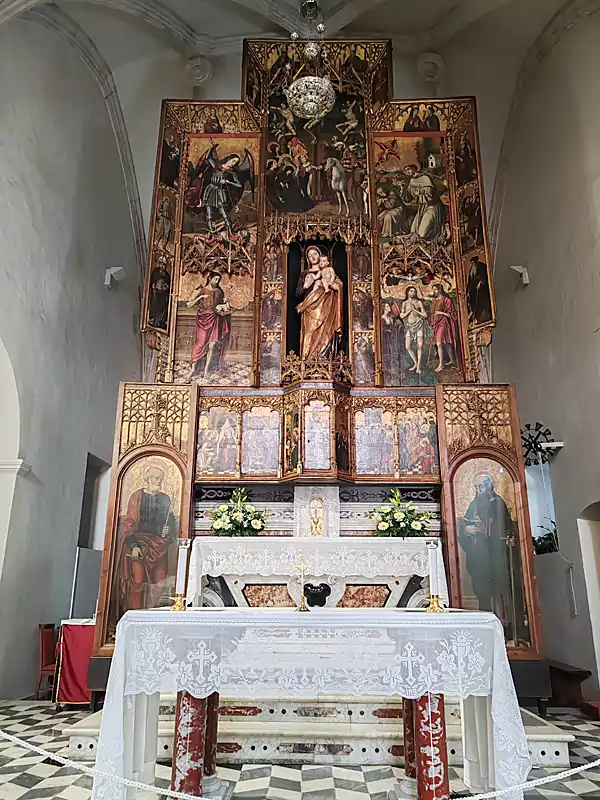 Retablo ligneo di Villamar | In Sardegna con Dani