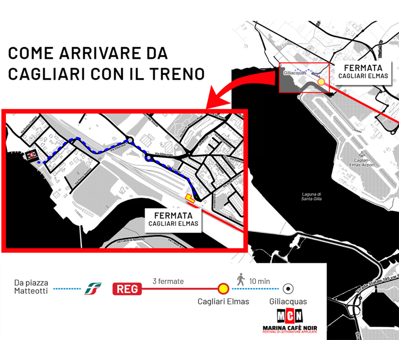 Marica Cafe Noir 2026 a Elmas, ecco come arrivare a Giliacquas spiegato facile | In Sardegna con Dani