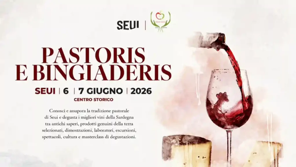 Pastoris e Binagiaderis Seui 2026, manifesto con le date ufficiali e la descrizione poetica dell'evento | In Sardegna con Dani