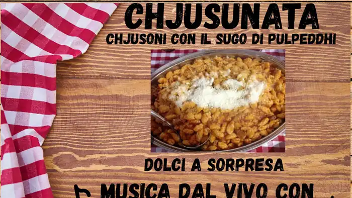 Chjusunata Santa Teresa Gallura 2026, manifesto | In Sardegna con Dani