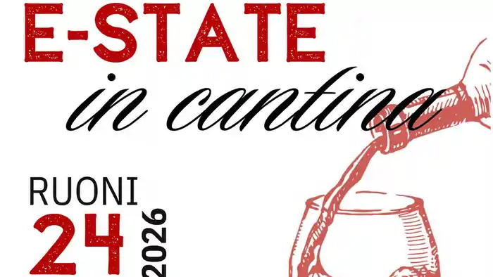 Estate in cantina 2026 a Ruoni, manifesto con data | In Sardegna con Dani