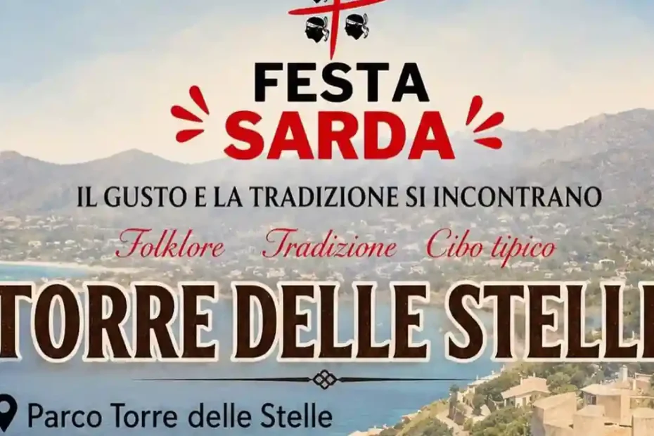 Festa Sarda a Torre delle Stelle 2026, estratto del manifesto ufficiale | In Sardegna con Dani