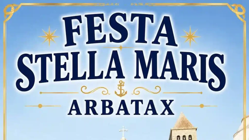 Festa Stella Maris Arbatax 2026, manifesto | In Sardegna con Dani