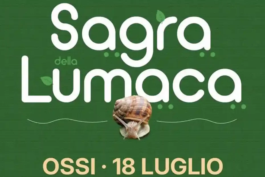 Sagra della lumaca Ossi 2026 | In Sardegna con Dani