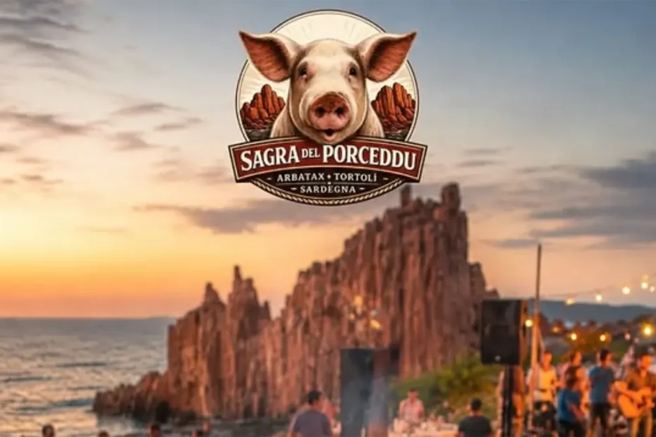 Sagra del porceddu Arbatax 2026, manifesto | In Sardegna con Dani