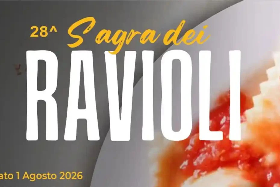 Sagra dei ravioli 2026 di Siamanna, manifesto e data | In Sardegna con Dani