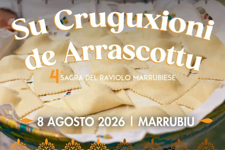 Sagra del raviolo Marrubiese 2026, manifesto | In Sardegna con Dani