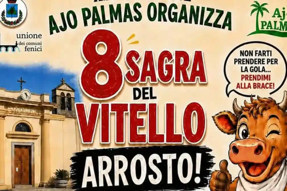 Sagra del Vitello Arrosto Palmas Arborea 2026 | In Sardegna con Dani