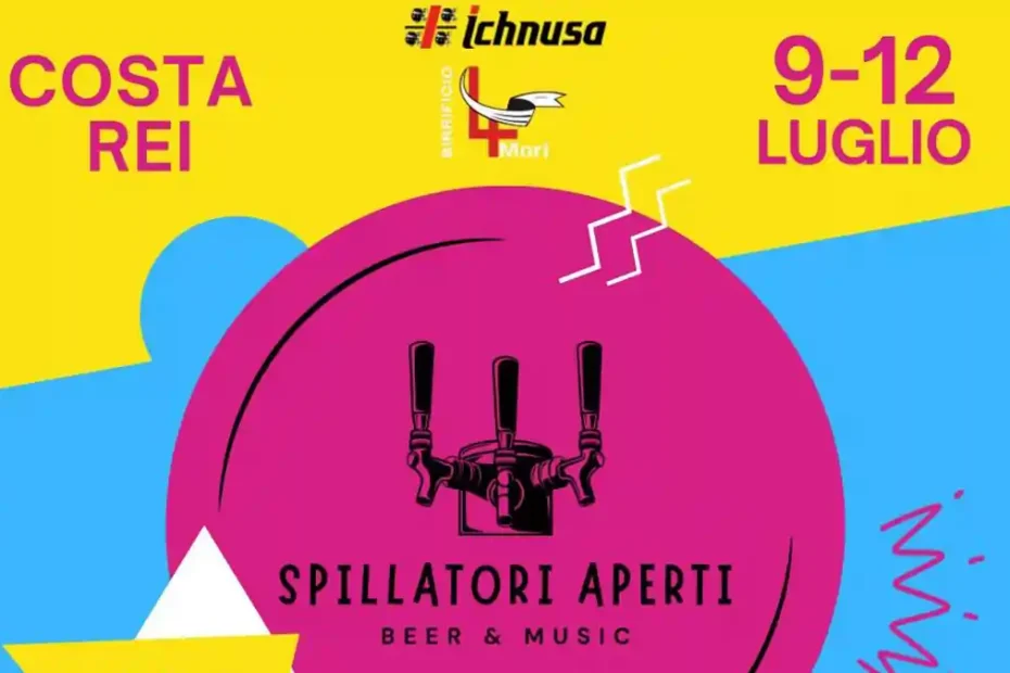 Spillatori Aperti,la festa della birra di Costa Rei: manifesto con le date | In Sardegna con Dani