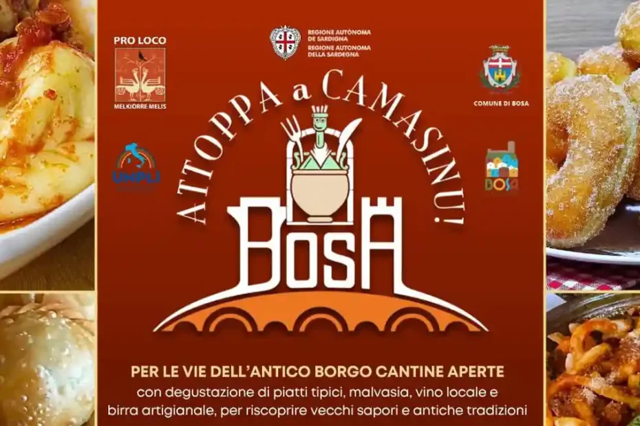 Attoppa a Camasinu 2026 a Bosa, manifesto ufficiale | In Sardegna con Dani
