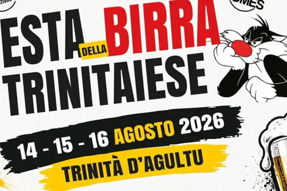 Festa della birra trinitaiese 2026, manifesto con le date ufficiali | In Sardegna con Dani